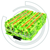 UPT-6/2-2PE-GY Клемма защитного проводника 0,5-10 мм2
