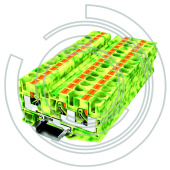 UPT-10/1-2PE Клемма защитного проводника 0,5-16 мм2