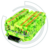 UPT-2.5/1-2PE Клемма защитного проводника 0,2-4 мм2