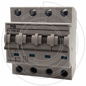 Выключатель автоматический PVD X6-63-C6-4P, 10,0kA