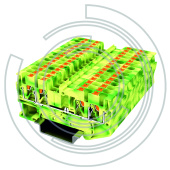 UPT-2.5/2-2PE Клемма защитного проводника 0,2-4 мм2