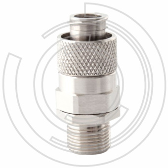 КНВ4МНК/Р Кабельный ввод взрывозащищенный кабель d=18-31мм, резьба М40x1.5, никелир.латунь.