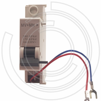 Расцепитель максимального и минимального напряжения для PVD B5-63, MVMN